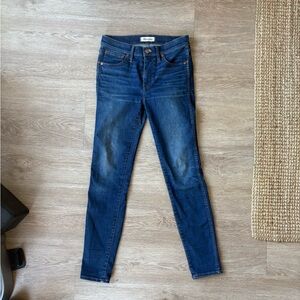 Madewell 9” Skinny Jeans size 27